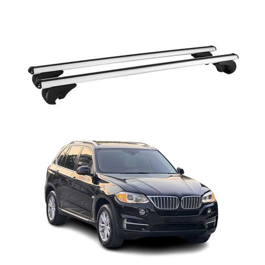 2014-2018 BMW X5 F15 F85 Roof Rack Cross Bars Silver
