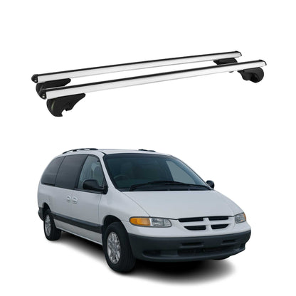 2001-2007 Dodge Grand Caravan Roof Rack Cross Bars Silver