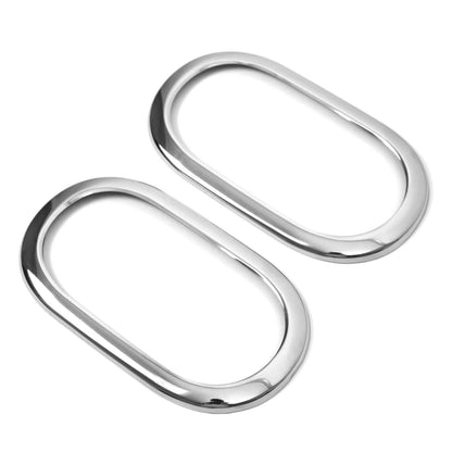 2016-2017 Smart ForTwo Car Door Handle Cover Protector Stainless Steel Chrome 2 Pcs