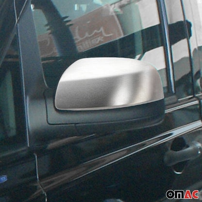OMAC Fits Mercedes Benz W639 2011-2014 Chroime Side Mirror Cover Cap S.Steel 2 Pcs 4725111T