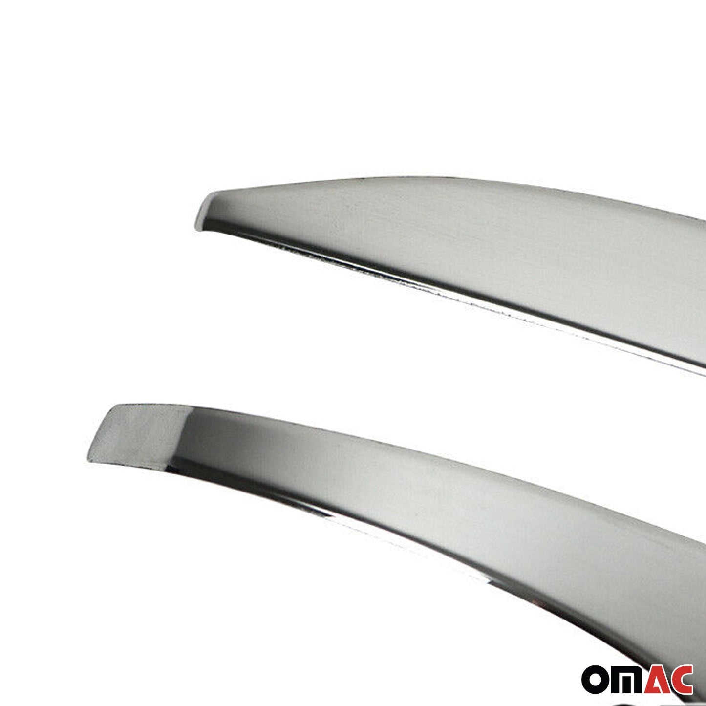 OMAC Side Mirror Cover Caps Fits Toyota RAV4 2013-2018 Steel Silver 2 Pcs 7019115