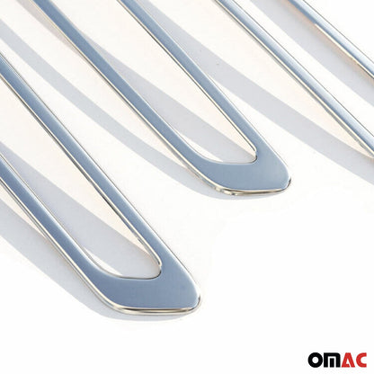 2015-2020 Ford Transit 150 250 350 Front Bumper Grill Trim Molding Stainless Steel 3Pcs