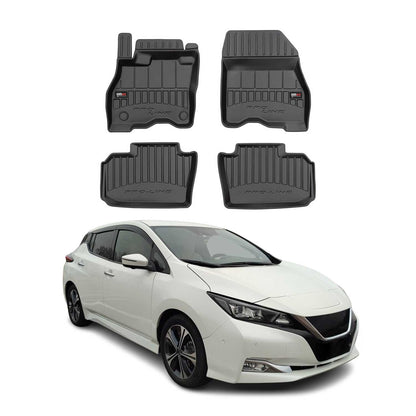 2018-2025 Nissan Leaf Premium Floor Mats Liners Full Set All Weather Heavy Duty
