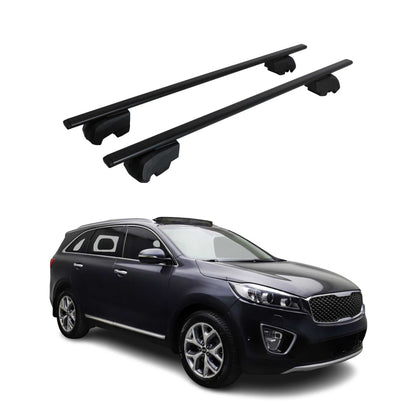 2014-2018 Kia Sorento Roof Rack Cross Bars Black