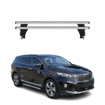 2019-2020 Kia Sorento Roof Rack Cross Bars Silver