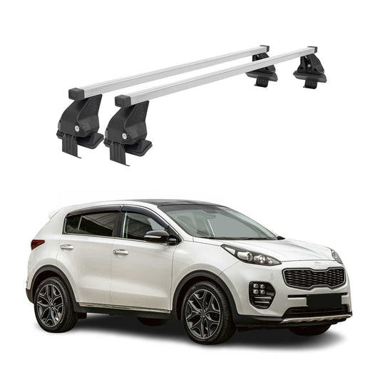 2017-2022 Kia Sportage Roof Rack Cross Bars Silver