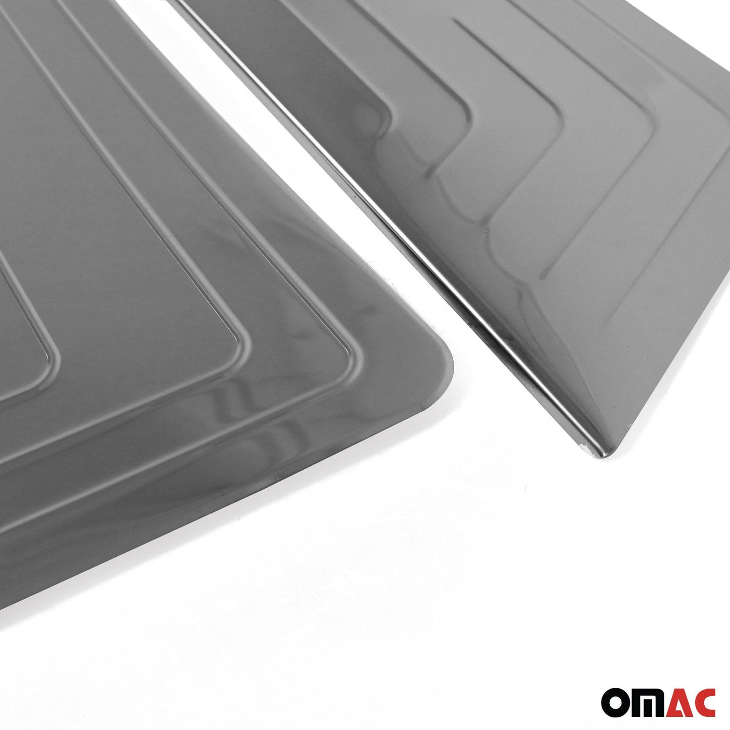 OMAC Door Sill Scuff Plate Scratch for VW T6 Transporter 2015-2021 Steel Dark 3x U015314