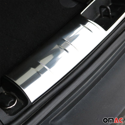 2019-2024 Jeep Renegade Trunk Sill Cover Bumper Guard Protector Steel Silver