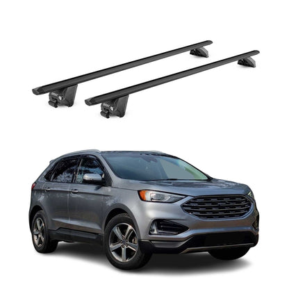 2015-2024 Ford Edge Roof Rack Cross Bars Black