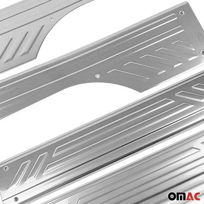 OMAC Door Sill Scuff Plate Scratch Protector for RAM ProMaster City 2015-22 Steel 4x 2524094N