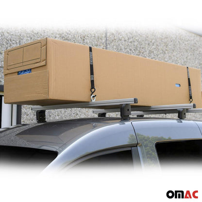 OMAC Menabo 196" Roof Rack Cargo Carrier Luggage Lock Belt Straps '000112100000