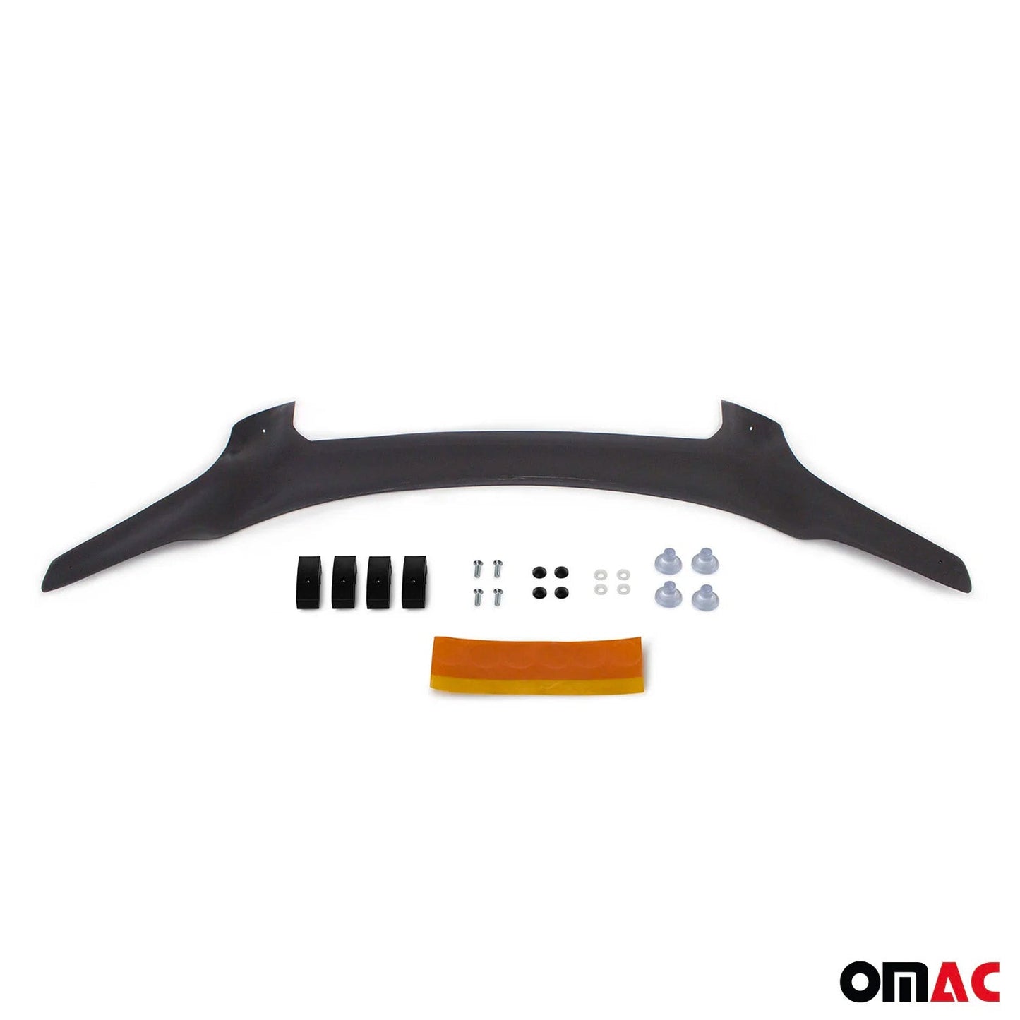 OMAC Front Bug Shield Hood Deflector for Chevrolet Captiva Sport 2008-2011 Black 1602202