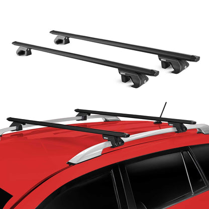2005-2007 Buick Terraza Roof Rack Cross Bars Black Carrier 2 Pcs