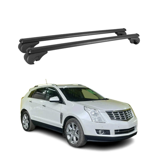 2004-2016 Cadillac SRX Roof Rack Cross Bars Black