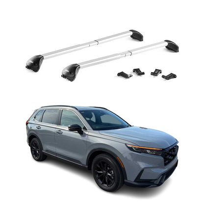 2023-2026 Honda CR-V Roof Rack Cross Bars Luggage Carrier Alu Silver 2x