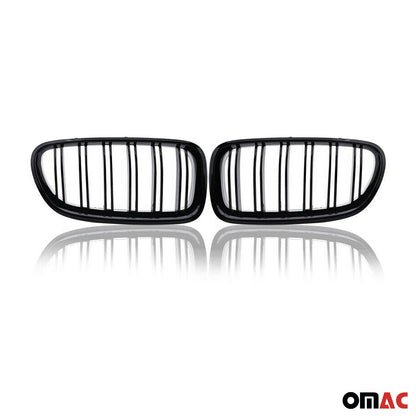 OMAC For BMW 5 Series F10 F11 M5 2010-2016 Front Kidney Grille M5 Style Gloss Black 1218P081MPB