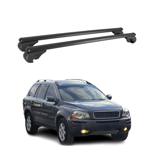 2003-2014 Volvo XC90 Roof Rack Cross Bars Black