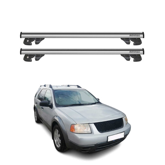 2005-2007 Ford Freestyle Roof Rack Cross Bars Silver