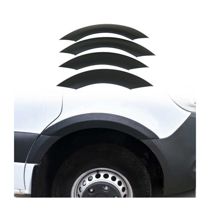2019-2025 Mercedes Sprinter W907 910 Fender Flares Wheel Protector Black 4x
