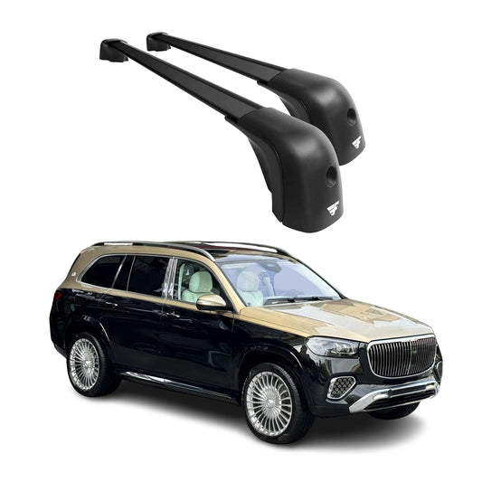 2020-2025 Mercedes GLS Class X167 Roof Racks Cross Bars Black