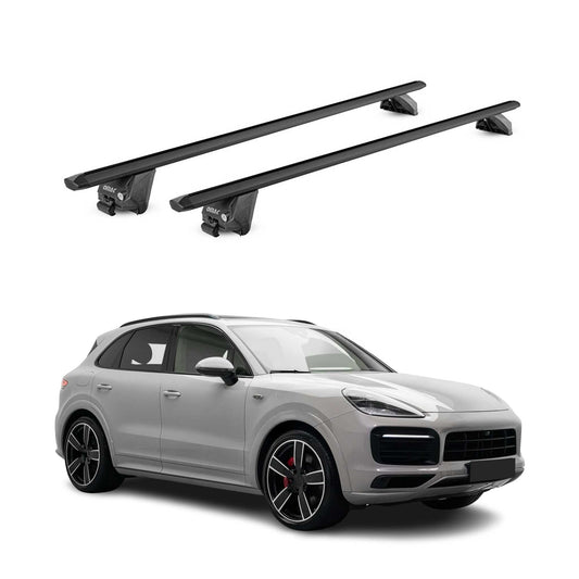 2019-2025 Porsche Cayenne Roof Rack Cross Bars Black