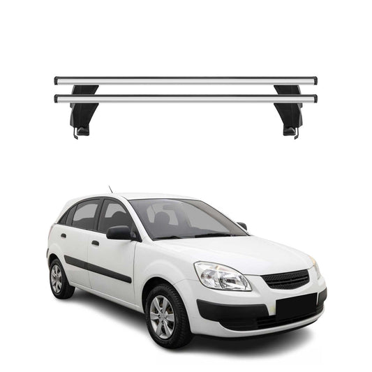 2006-2012 Kia Rio5 Roof Rack Cross Bars Silver