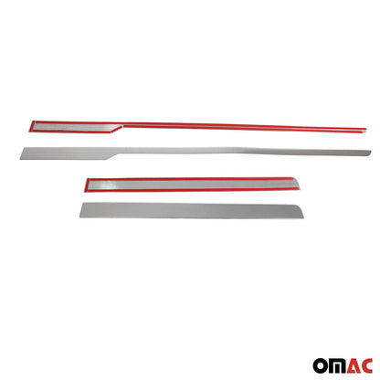 OMAC Side Door Molding Trim for Hyundai Tucson 2022-2024 Steel Silver 4x 3255131