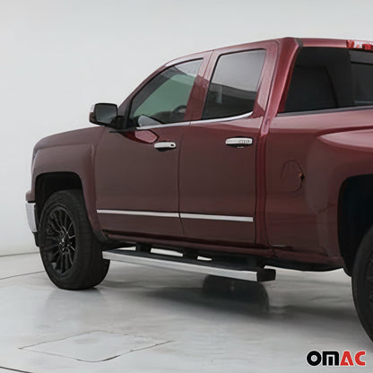 2014-2019 Chevrolet Silverado 1500 2500HD 3500HD Crew Cab Side Door Molding Trim