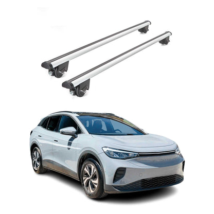 2021-2024 VW ID.4 Roof Rack Cross Bars Silver