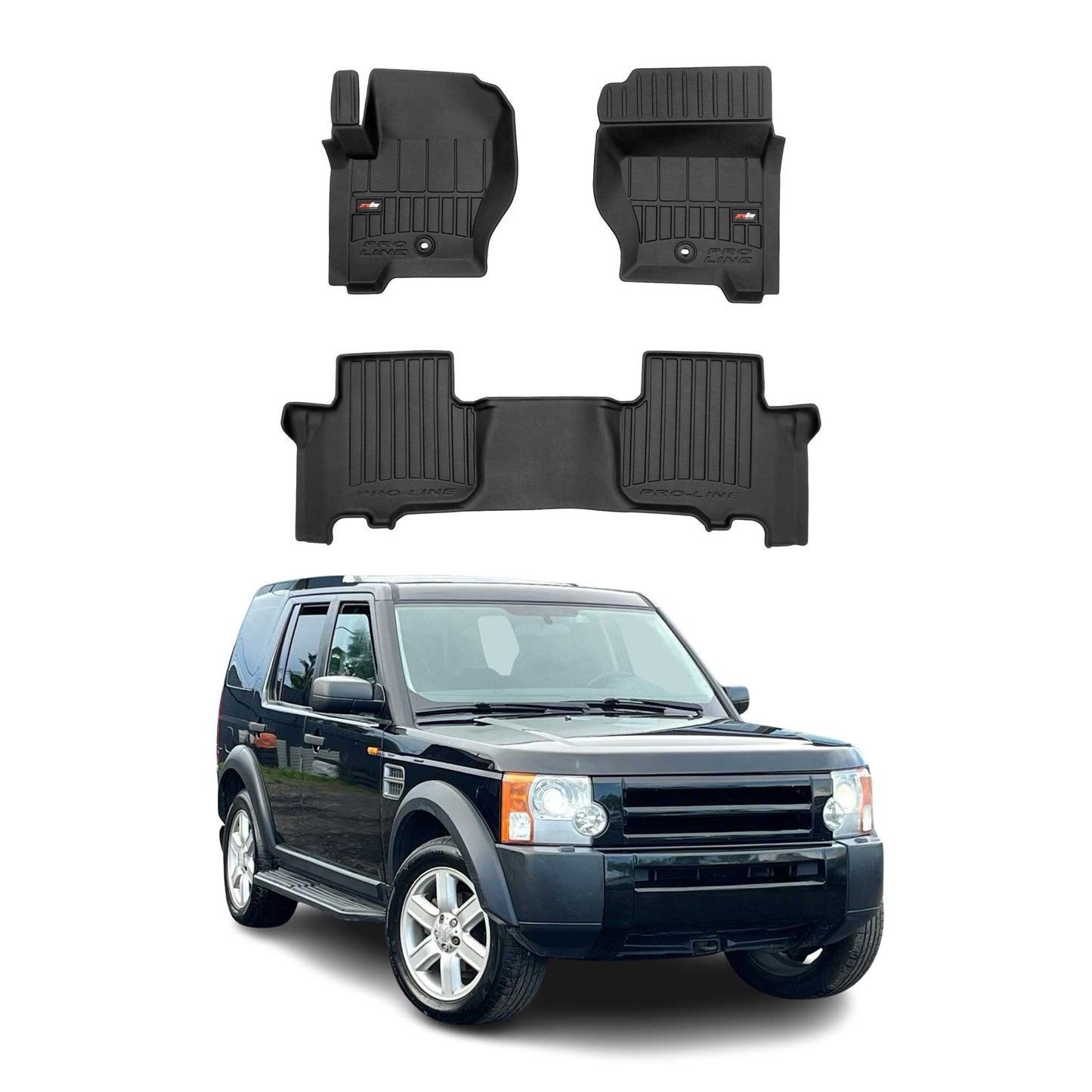 2005-2009 Land Rover LR3 Premium Floor Mats Liners Full Set All Weather Heavy Duty