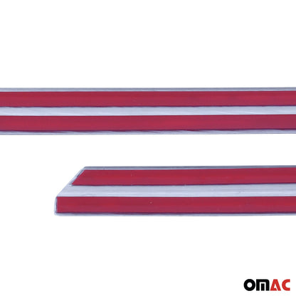 OMAC Door Sill Scuff Plate Scratch Guard for VW Golf MK8 2022-2024 Silver 4x Steel 7568094N