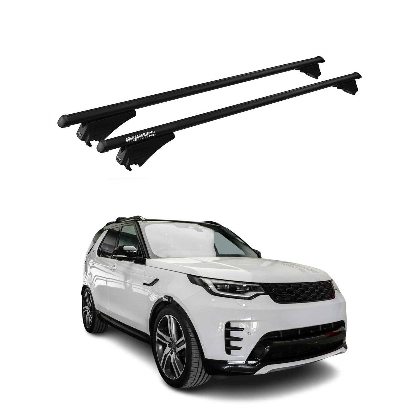 2017-2025 Land Rover Discovery Roof Rack Cross Bars Black