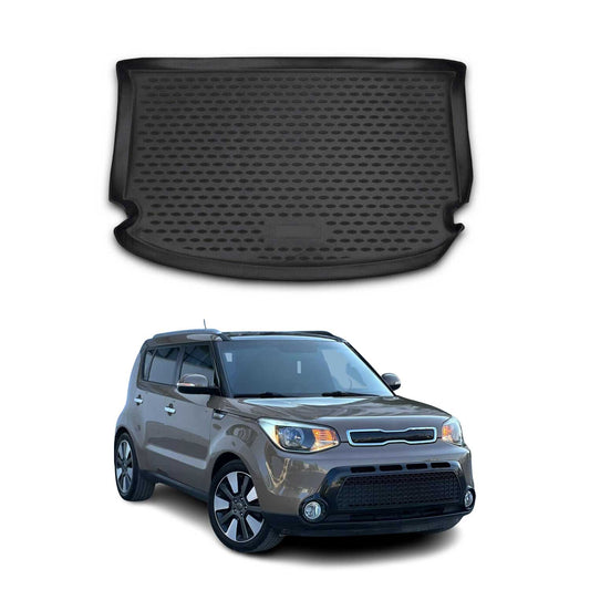 2014-2019 Kia Soul Cargo Liner Trunk Mat All Weather Black