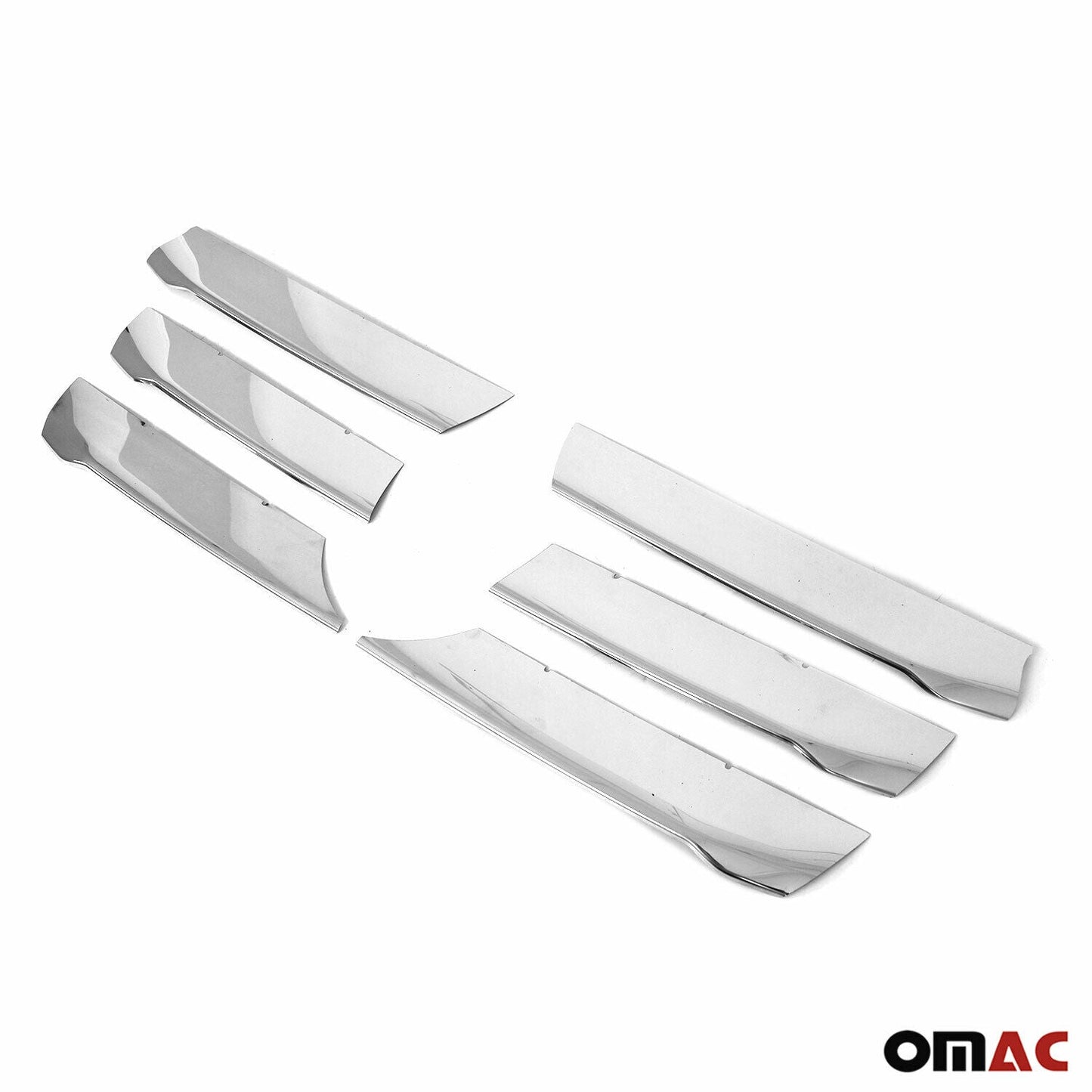 OMAC Front Bumper Grill Trim for Mercedes Sprinter W907 910 2019-2024 Steel 6x 4745082