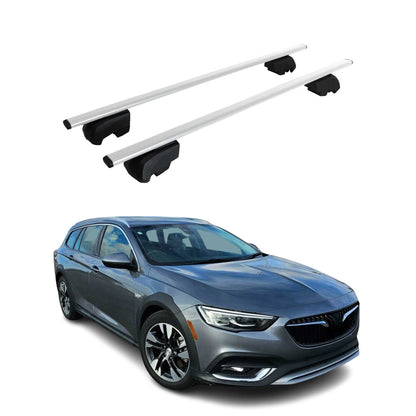 2018-2020 Buick Regal TourX Roof Rack Cross Bars Silver
