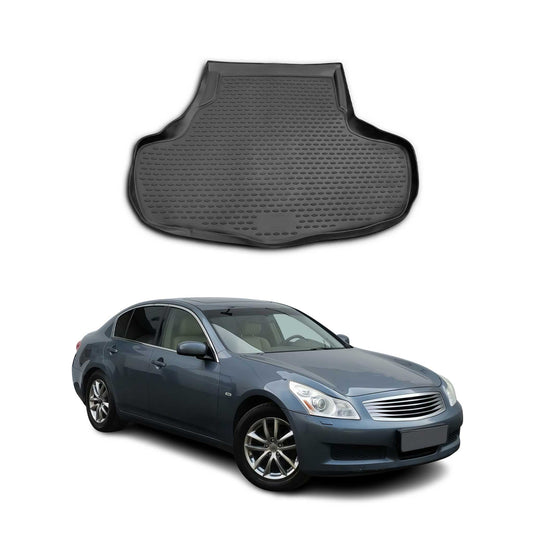 2008-2013 Infiniti G37 Cargo Liner Trunk Mat All Weather Black