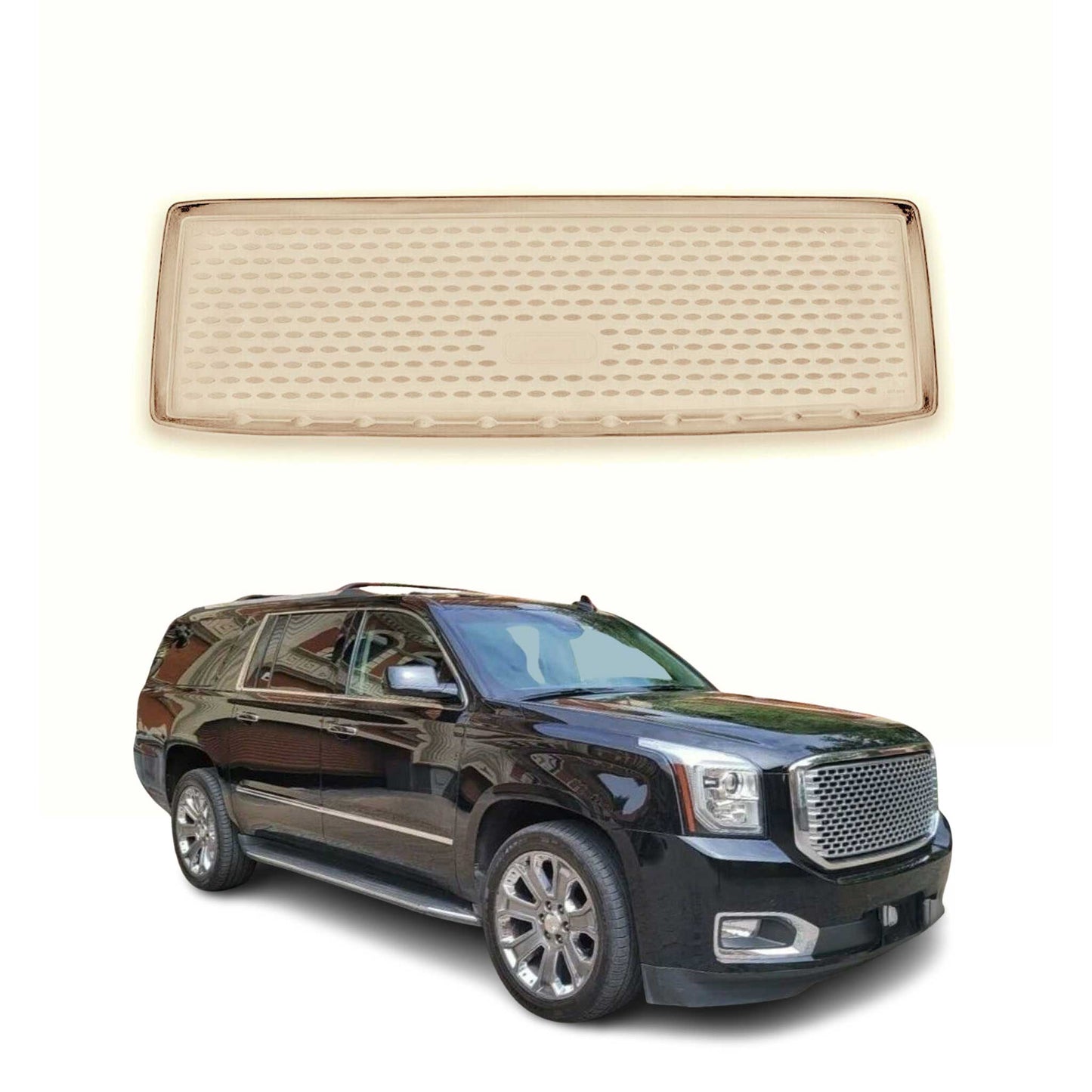 2015-2020 GMC Yukon Cargo Liner Trunk Mat All Weather Beige