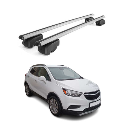 2013-2022 Buick Encore Roof Rack Cross Bars Silver