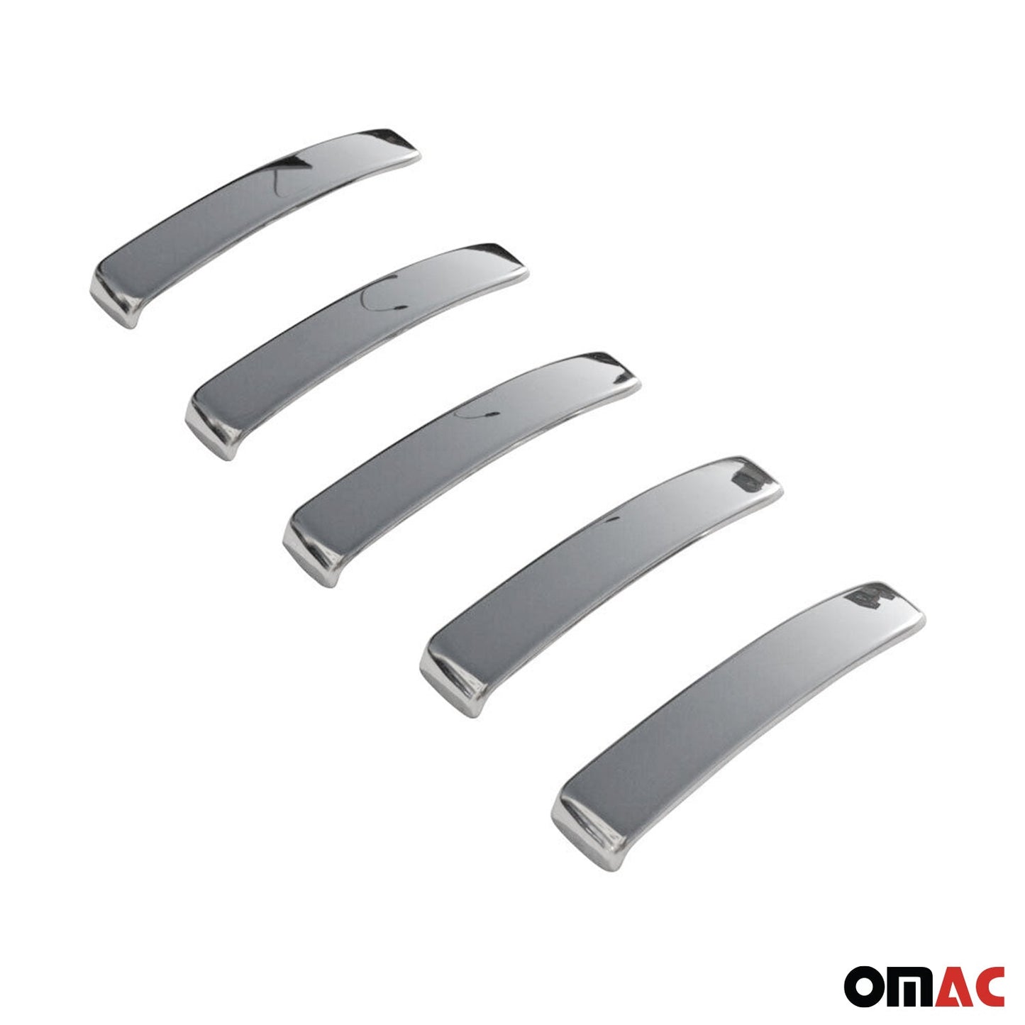 OMAC Car Door Handle Cover Protector for RAM ProMaster City 2015-2022 S. Steel 5x U005872