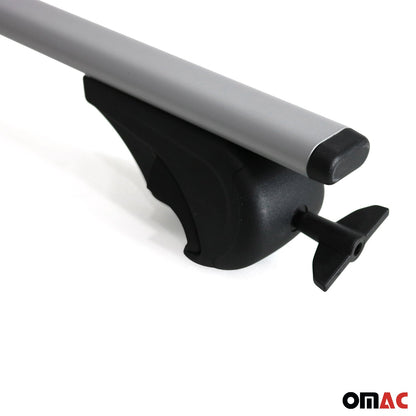 OMAC Roof Racks Cross Bars Luggage Carrier Durable for Lexus GX 2024 Gray 2Pcs G003074