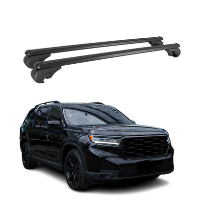 2023-2025 Honda Pilot Roof Rack Cross Bars Black