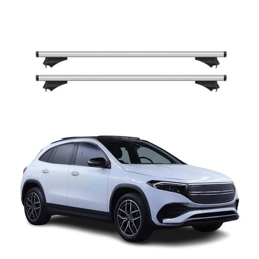 2022-2025 Mercedes EQA Roof Rack Cross Bars Silver