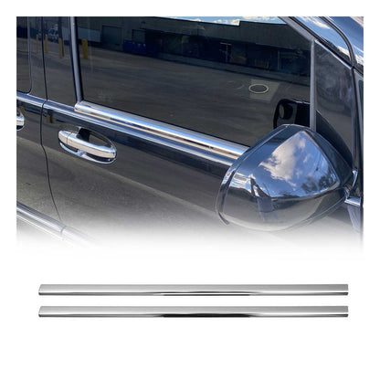 2016-2024 Mercedes Metris Window Molding Trim Streamer Stainless Steel 2Pcs