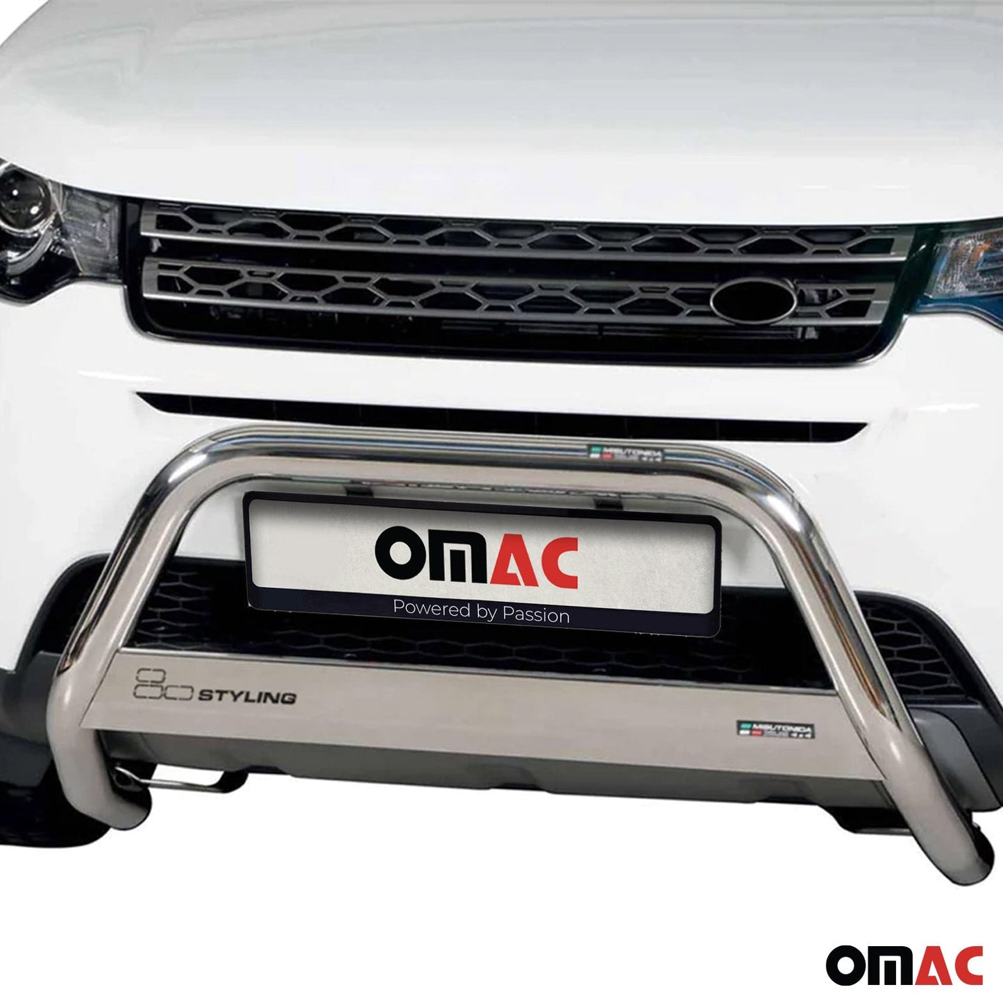 OMAC Bull Bar Push Front Bumper Grille for Land Rover Discovery Sport 2018-2020 6015MSBB090