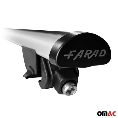 2012-2019 Land Rover Range Rover Evoque Roof Rack Cross Bars Silver