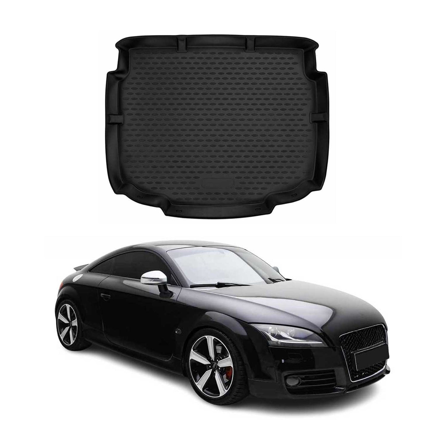 2006-2014 Audi TT TTS TT RS Cargo Liner Trunk Mat All Weather Black