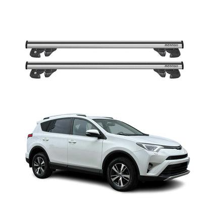 2013-2018 Toyota RAV4 Roof Rack Cross Bars Silver