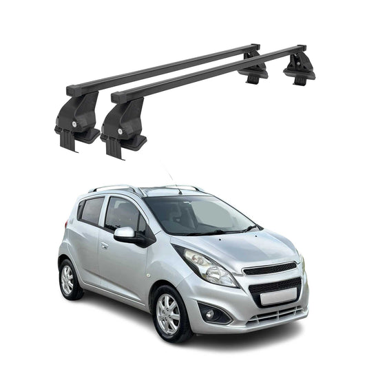 2016-2022 Chevrolet Spark Roof Rack Cross Bars Black