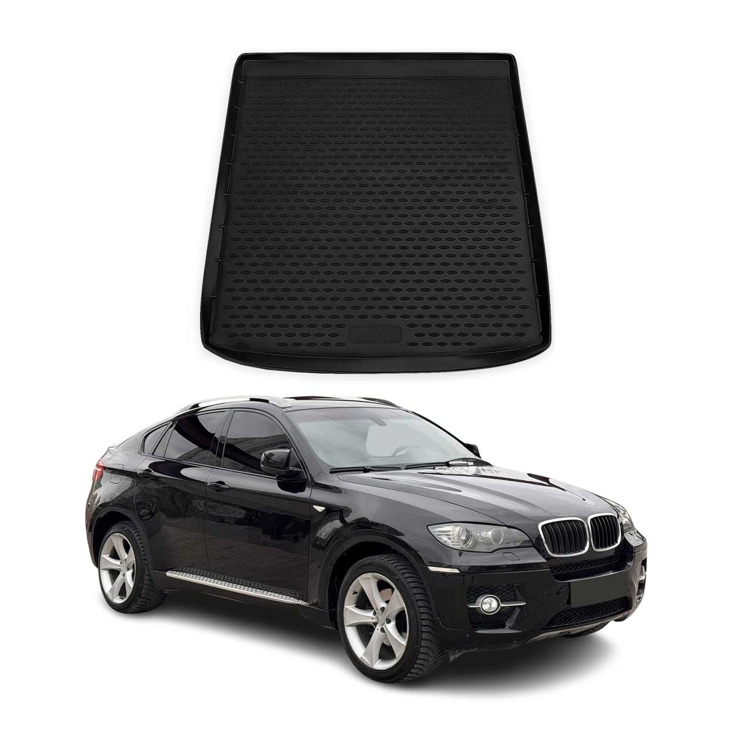 2015-2019 BMW X6 E71 2008-2014 / X6 F16 Cargo Liner Trunk Mat All Weather Black