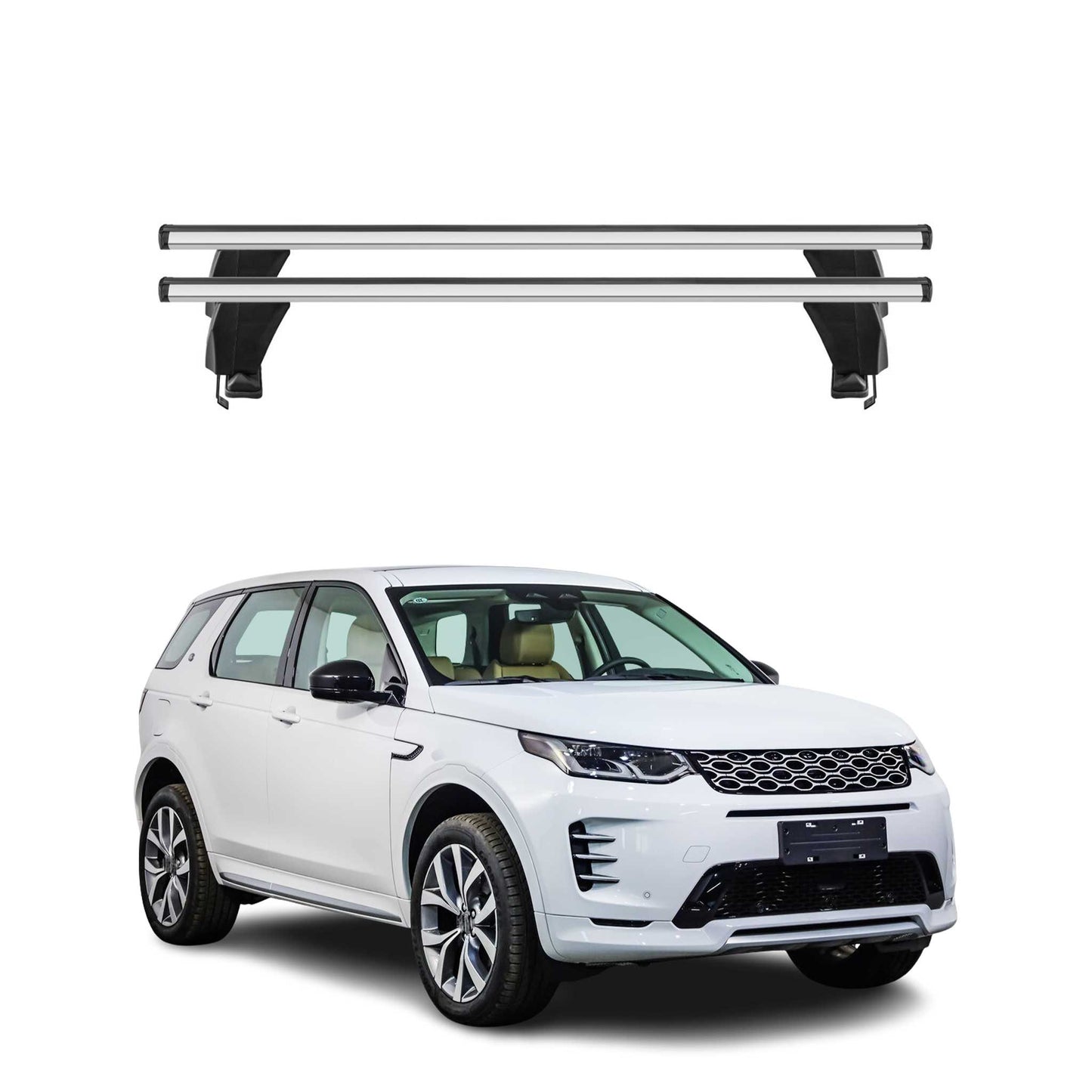2020-2025 Land Rover Discovery Sport Roof Rack Cross Bars Silver